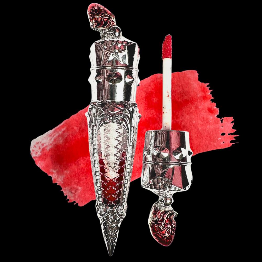 Lovelace Cosmetics - Immortal Kiss Bloody lip elixir Liquid Lipstick - Rood